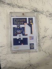 2021 Panini Encased - Future Wave Materials Kadarius Toney #FWM-KT Gold /25  