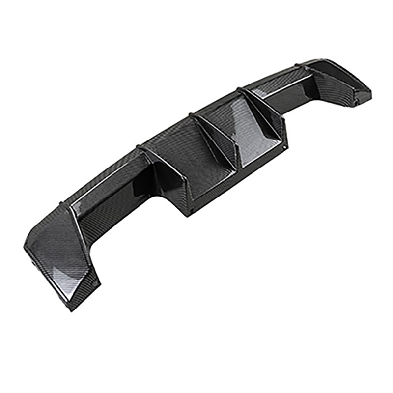 Rear Bumper Lip Diffuser Spoiler For BMW G80 M3 G82 G83 M4 Carbon Fiber ...