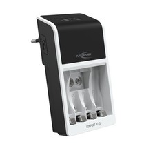 ANSMANN Comfort Plus Akkuladeger&auml;t 1-4 NiMH Akkus Micro AAA/Mignon & 9V E-Block