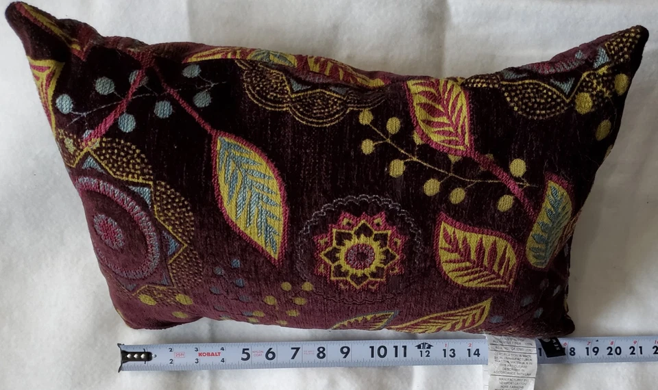 NEWPORT Almohada Lumbar Decorativa Floral/Paisley Foto 3 de 4