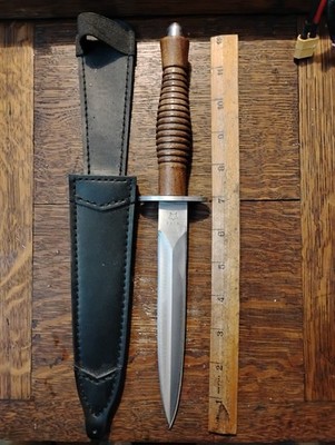 Fairbairn Sykes Dagger with wood handle