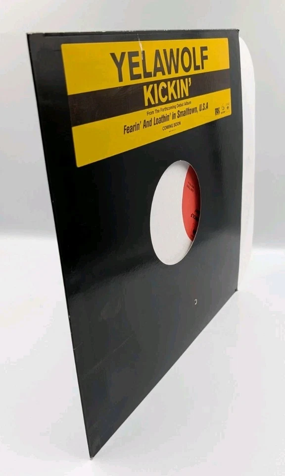 Yelawolf Kickin’ 12" Promo VG 2007 CAS 711610 VG Jacket w/ Orig Inner Hip Hop - Image 3 of 4