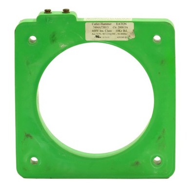 Cutler Hammer 7494A73H13 Current Transformer 2000:5A 600V Indoor Switchgear CT
