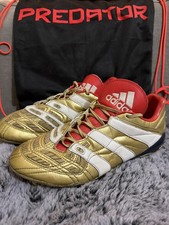 adidas Predator Accelerator ZZ FG/AG Limited F37076 UK 9.5 Zinedine Zidane boots