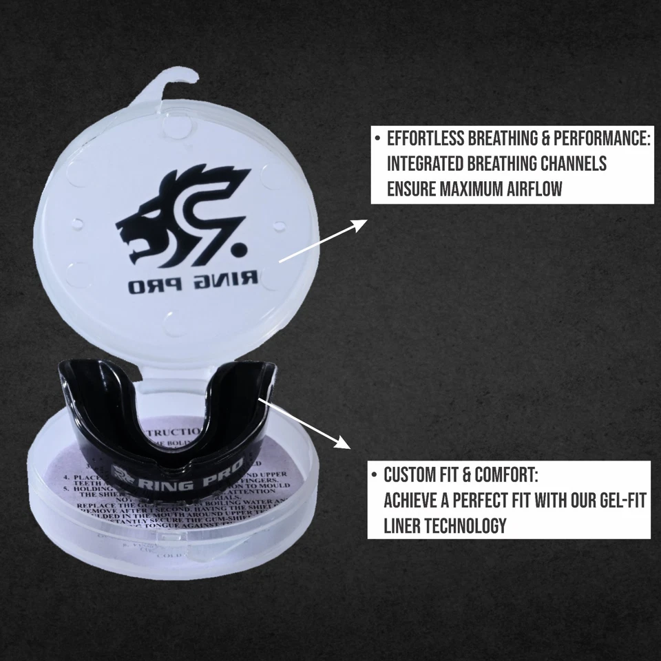 Protector bucal para boxeo, MMA, fútbol, baloncesto, hockey y todos los deportes de contacto Foto 4 de 4