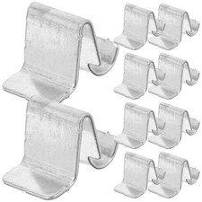 10 Pcs Cabinet Shelf Supports Clips for Metal Shelving on Attachment
