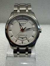Men’s Tissot Couturier Powermatic 80| Day Date|White Silver Dial|