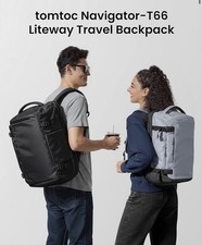 tomtoc Travel Backpack 28L, TSA Friendly Flig...