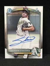 🔥🔥2025 Bowman Chrome Prospect Auto - RC - Steven Echavarria #CPA-SE🔥🔥