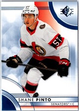 2023-24 SP #41 Shane Pinto Blue