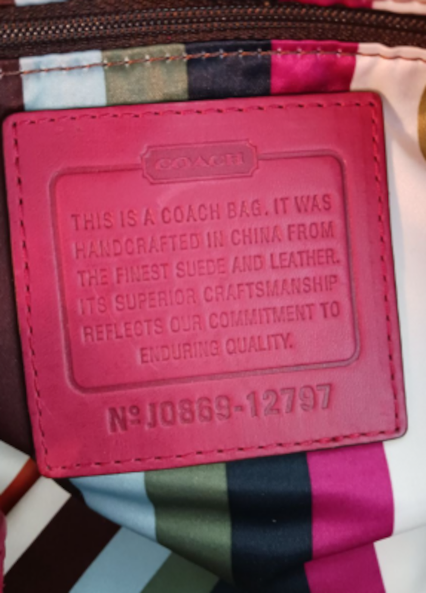 COACH 12797 Vintage Pink Archive Limited Edition Bleecker Suede