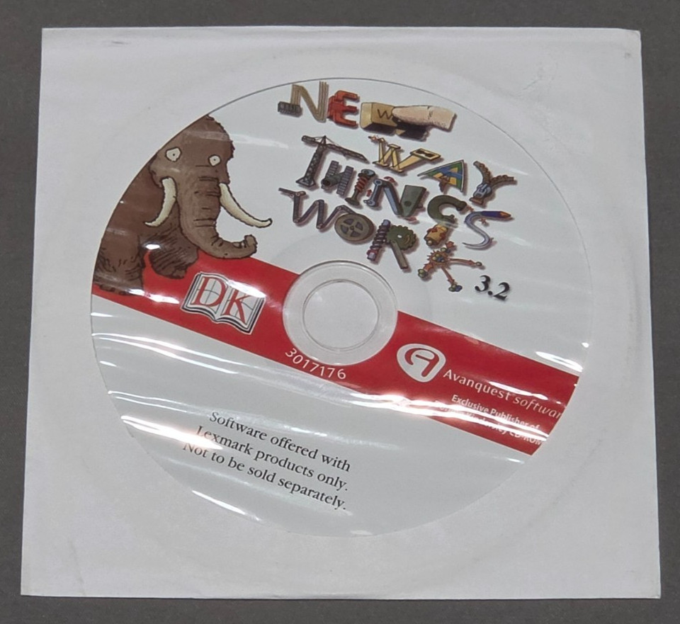 New Way Things Work 3.2 - (2003 DK/Avanquest) - Used CD-ROM