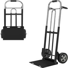 Folding Hand Truck Dolly - 600 LB Capacity, Heavy-Duty Wheels and Compact Des...