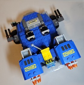 LEGO Space: Earth Defense HQ (7066) 100% Complete.  No Box Or Manuals.  See Pics