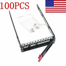 100Pcs For HP SAS SATA Tray caddy 3.5" Apollo 4200 HPE StoreEasy 1650 Gen9 Gen10