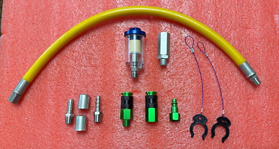 Hookah diving 1 diver complete Filtered upgrade kit for oilless compressors