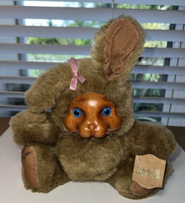 Bunny Rabbit Bear Raikes Original 20400 Ashley Wood Face Applause