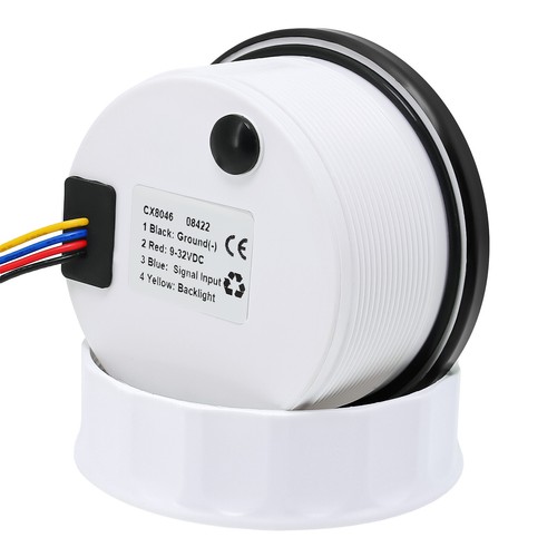 85mm Marine Boat Rudder Angle Gauge Meter Indicator 0-190ohm with Mating Sensor - Picture 9 of 11