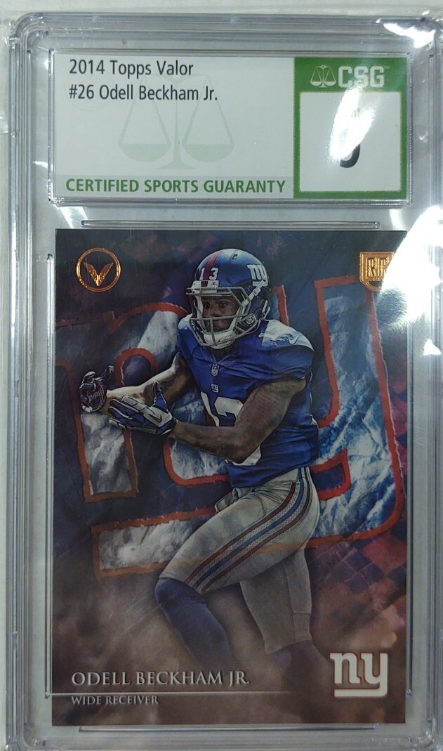 Odell Beckham Jr. Topps Valor #26 Valor