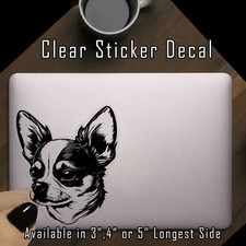 Chihuahua Dog Decal Sticker for Car, Truck, Laptop, Tumbler