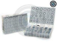 METRIC FLUOROCARBON 75 DURO. ASSORTMENT KIT 36 SIZES 500 PCS. IN CLEAR BOX