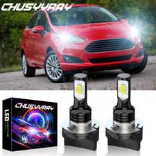 H11B Bombillas LED Faros Para Ford Fiesta 2011 2012 2013 Kit de haz bajo 6000K Blanco