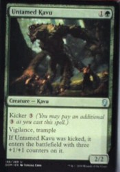 Untamed Kavu #186 Dominaria Uncommon MTG