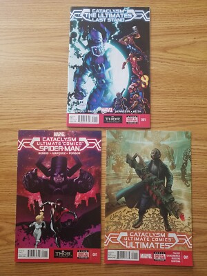 Cataclysm Ultimate Comics  Spider-Man 1 & The Ultimates Last Stand 1 Marvel PLUS