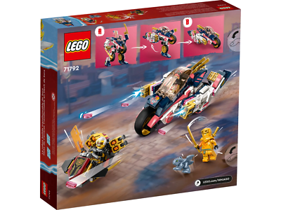 LEGO Ninjago 71792 Sora's Transforming Mech Bike Racer New Factory