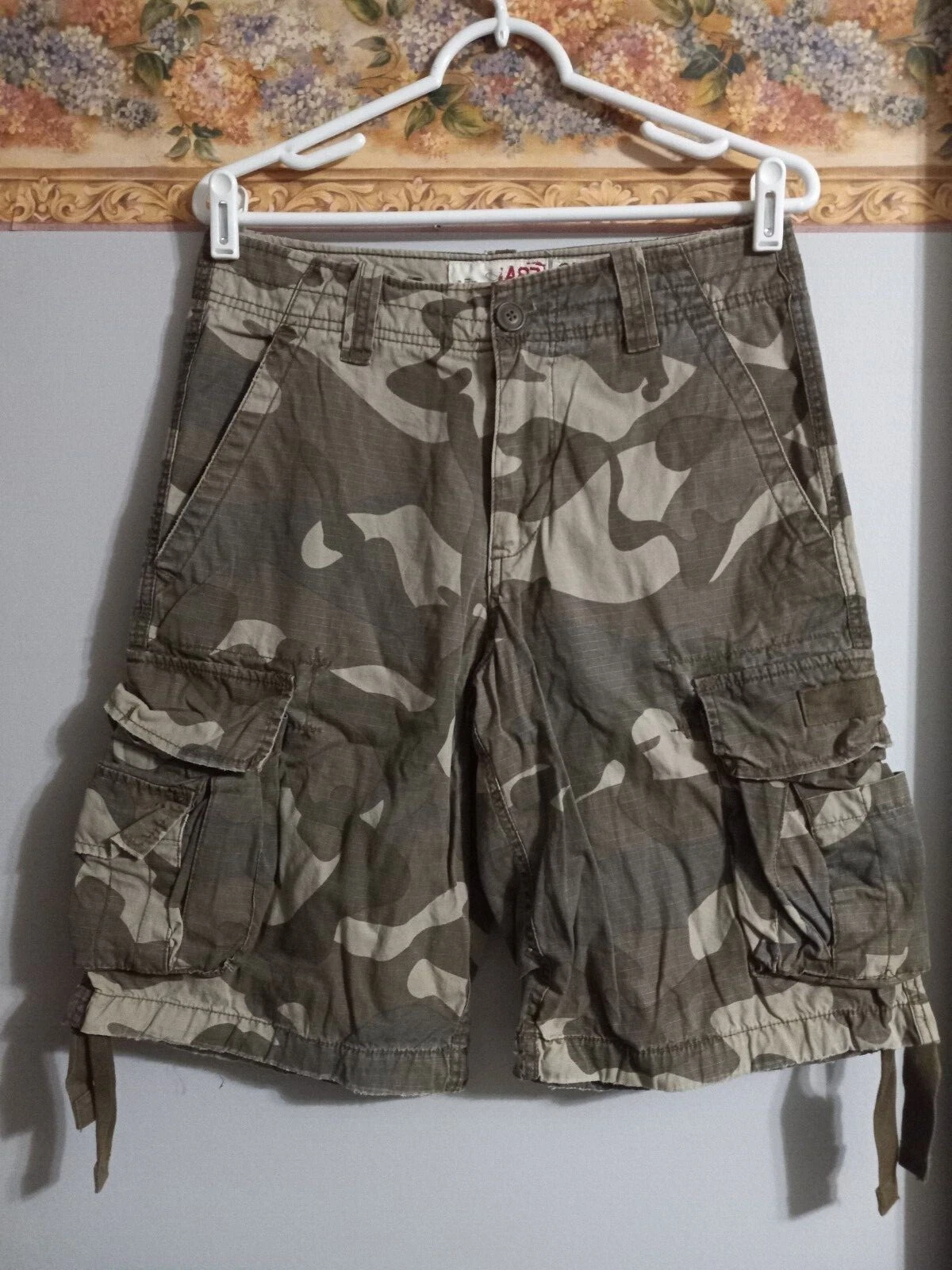 Aeropostale 29 Camo Cargo Casual Classic Beach Outdoor Shorts