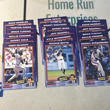 2024 Topps x Chris Berman Boomer's Baseball. 18 Card Lot Miscellaneous Lots
