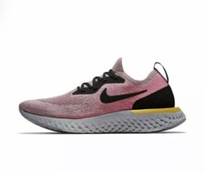 nike epic react flyknit pink womens