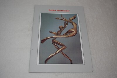 Esther Wertheimer Artist Sculptures Rare Original 1990s Featured Art Book