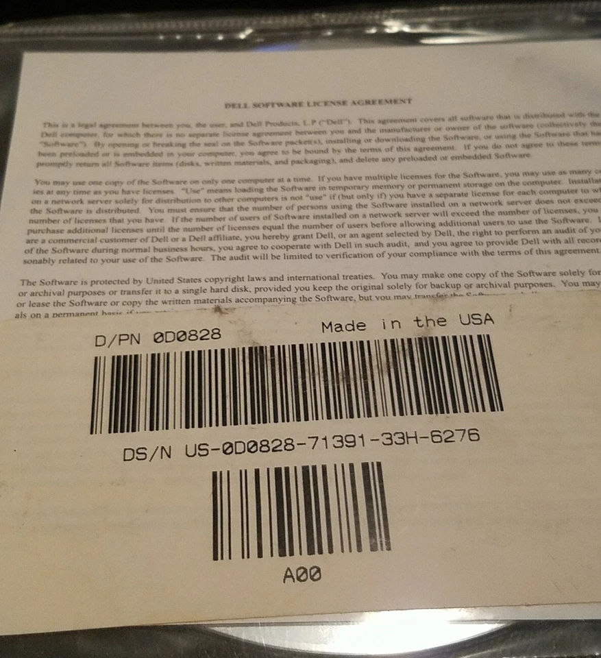 CYBERLINK POWERDVD VER 4.0 DVD PLAYBACK SOFTWARE DISK WINDOWS XP & 2000 SEALED - Image 3 of 3
