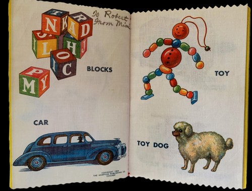 8 Vtg 1940's-1960's Cloth Baby Books Good Used Condition Complete Great Artwork - Imagen 10 de 23