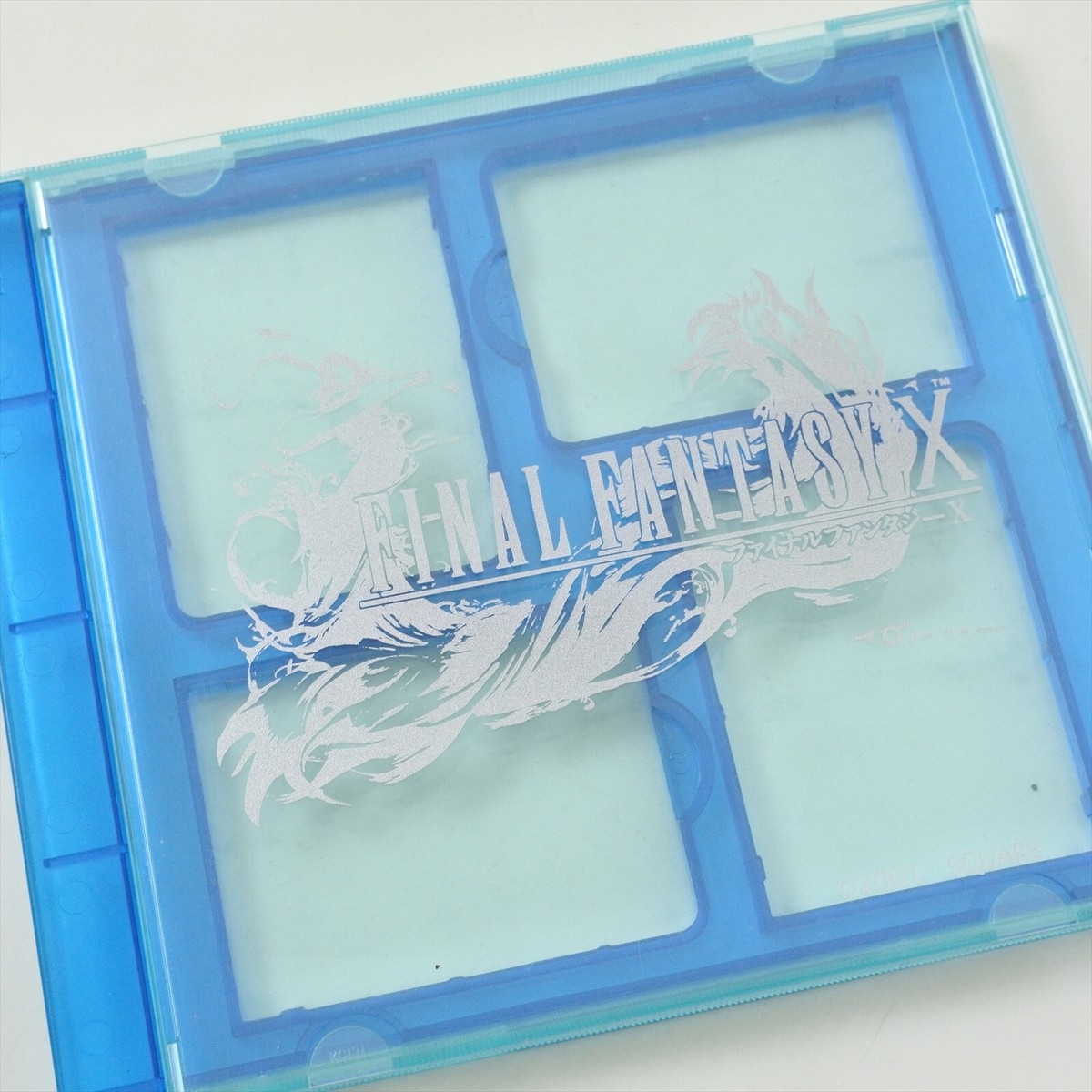 Playstation 2 FINAL FANTASY X Memory Card Case 4 Storage