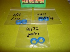 Rochester Quadrajet Accelerator Pump Blue Cup Methanol Resistant Assortment 3pr