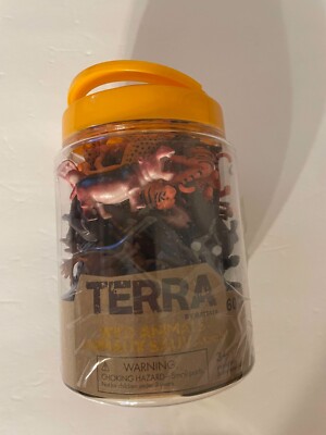 Terra by Battat 60 Piece Set Wild Animals