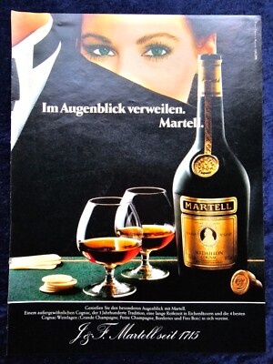 Martell Cognac VSOP, Original Advertising from 1984