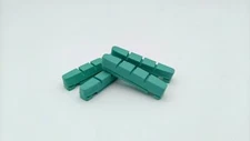 bikinGreen Celeste Bianchi Color Road Bike Brake Pads For Shimano / Sram 2Xpairs