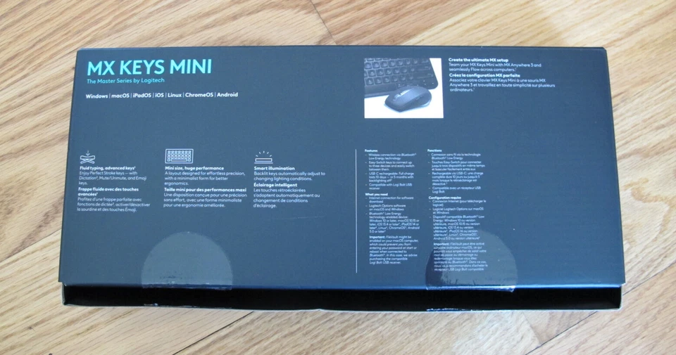 Logitech MX Keys Mini Wireless Bluetooth Keyboard Black - Image 2 of 2