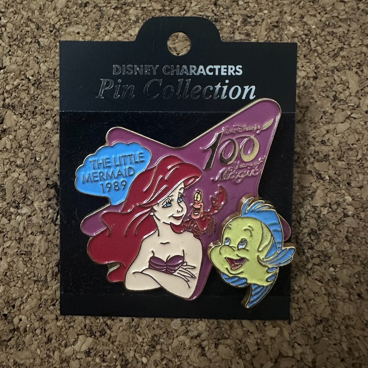PP6022 Japan Ariel & Flounder The Little Mermaid 100 Years of