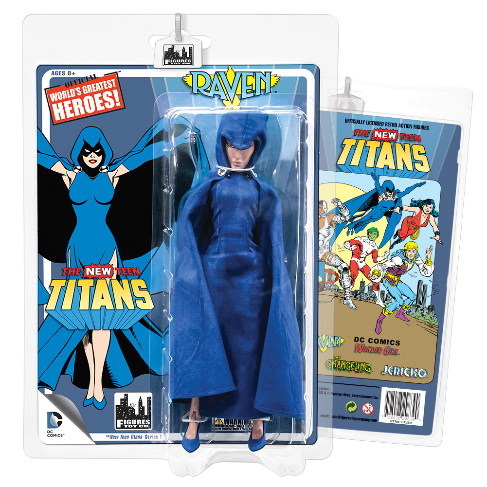 DC Comics Retro Style 8 Inch Figures New Teen Titans Series