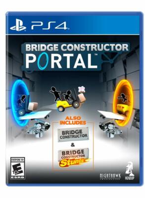 Bridge Constructor Portal for PlayStation 4 BRAND NEW