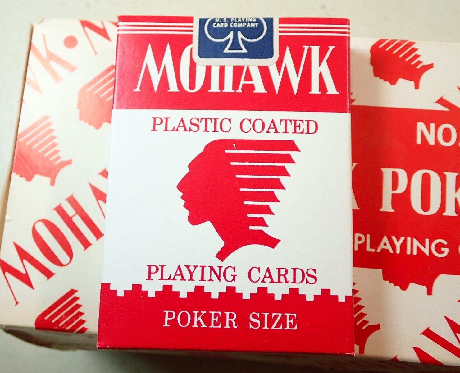 1 Red Sealed Deck Vintage Mohawk Poker 2112 Size Playing Cards
