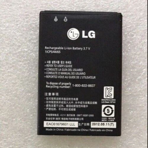 Batería nueva 1 pieza para LG Optimus Zone E400 L3 E400 L5 E612 BL-44JN 1500mAh Foto 4 de 4