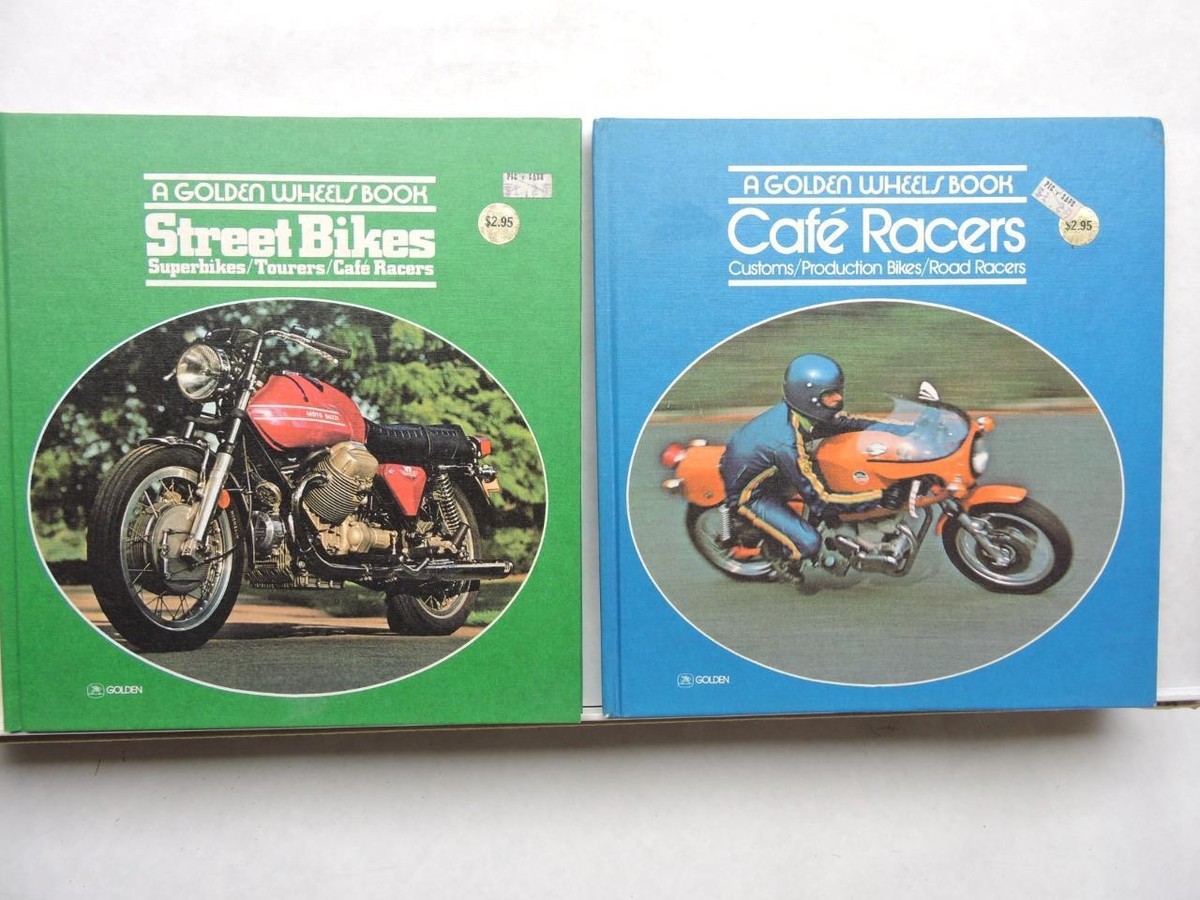 2 HARD COVER Books Street Bikes Cafe Racers Superbikes Tourers