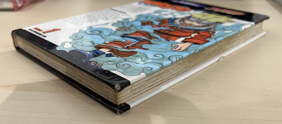 Naruto Volume 1 Hardcover Collector's Edition Rare Limited Manga