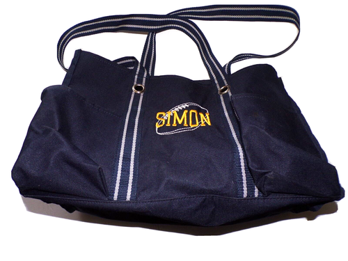 Thirty-one custom stitch Simon letters Bag Organize Utility Tote ...