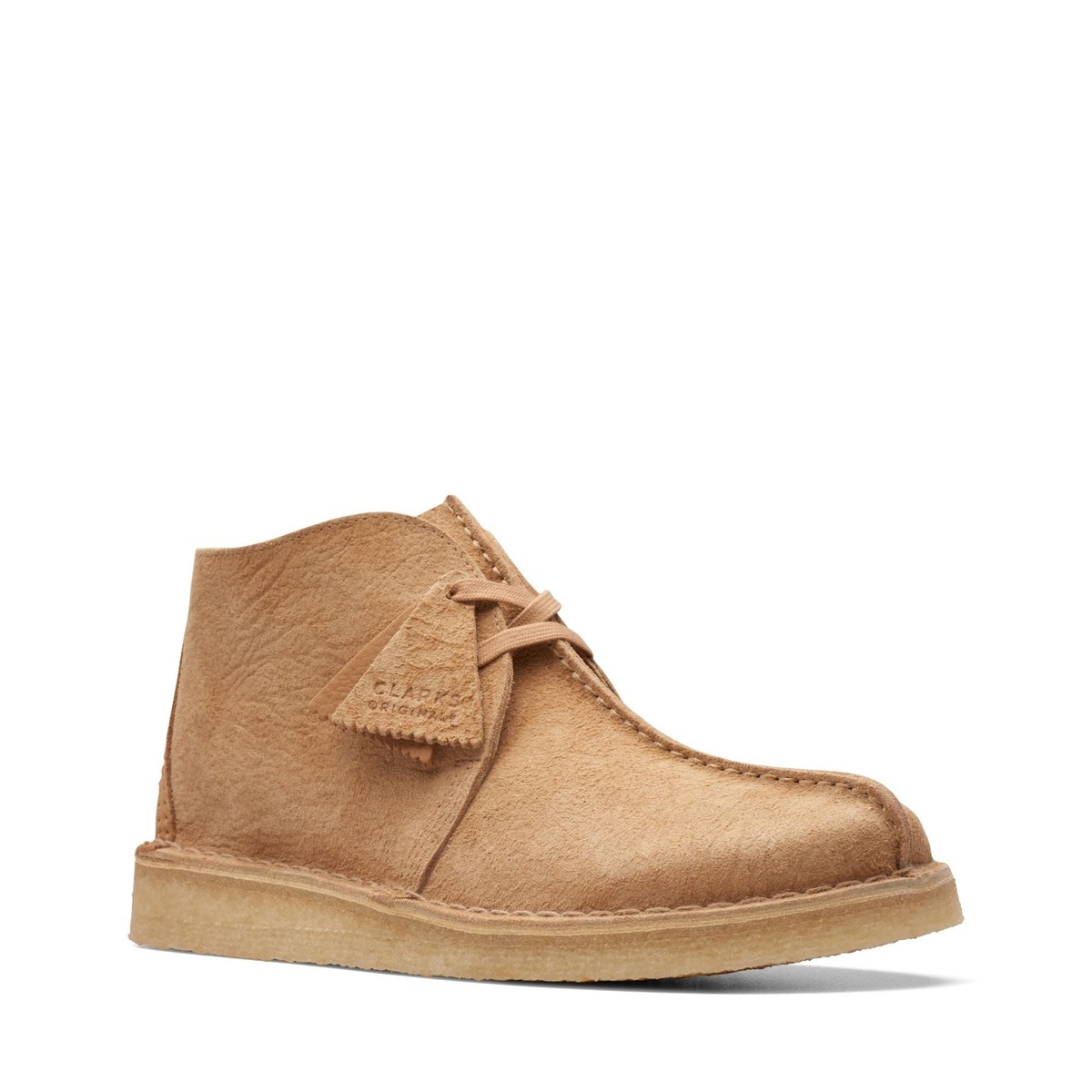 26173614] MENS CLARKS DESERT TREK HI - LIGHT TAN | eBay